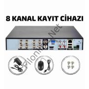 SUNPLUS SP-8200 8 KANAL WIFI USB 8CH GÖRÜNTÜ 1080P 8CH SES AHD DVR NVR PROHD KAYIT CİHAZI