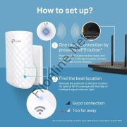 TP-Link RE190, AC750Mbps Dual Band Wi-Fi 5 Menzil Genişletici