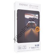 EVEREST DC-8015 SİYAH  WIFI+BT4.0 ÇİFT KAMERALI TABLET 1024*600  2GB 1.0GHZ 2G+16GB 7 ANDROID 10.0