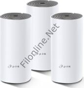 TP-Link Deco E4 AC1200 Tüm Evi  Kapsayan Mesh 3'l ü WiFi Sistemi