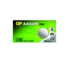 GP A76 LR44-V13GA DÜĞME PİL 1.5V TEK KULLANIMLIK DÜĞME ALKALİN  PARA PİL 1 ADET DÜĞME PİL