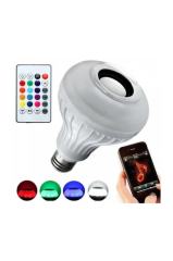 SUNIKA DL-09 LED MÜZİK AMPUL 12W BLUETOOTH ÖZELLİĞİ VARDIR KUMANDALI LEDLİ MÜZİK AMPUL