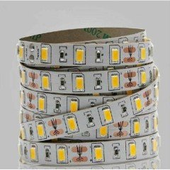 OOKAY  5630 Şerit LED DC 12V DOUBLE PCB 8 ÇİP SİLLİKONLU ŞERİT LED GÜNIŞIĞI 5 METRE ŞERİT LED