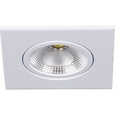 MEIDEE ARMATÜR 5W 220V 430 LÜMEN 6500 KELVİN BEYAZ COB LED KARE ARMATÜR LED COB DOWNLİGHT SQUARE