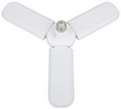 FAN BLADE LED BLUB LED AMPUL 45W 220V E27 DUYLU KATLANABİLİR ÜÇ YAPRAKLI FAN BLADE LED AMPUL