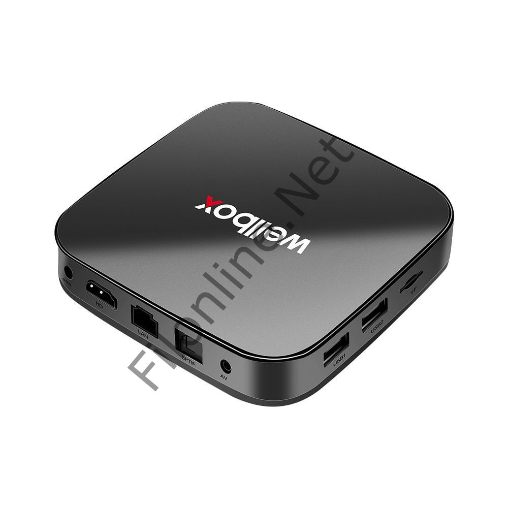 WELLBOX MAX2X ANDROID TV BOX ANDROID 16 GB HAFIZA 2GB RAM 