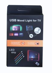 TVL 20 TV ARKASI 180CM RGB USB LED IŞIK CLASS