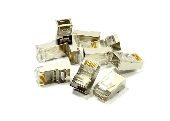 RJ-45 5 ADET METAL FTP JACK RJ-45 CAT6  S-LINK SL-M36