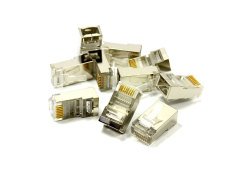 RJ-45 50 ADET METAL FTP JACK RJ-45 CAT6 S-LINK SL-M36