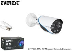 EVEREST DF-702B GÜVENLİK KAMERASI AHD  4.0 MP 3.6MM 7'' HD COLOR GÜVENLİK KAMERASI