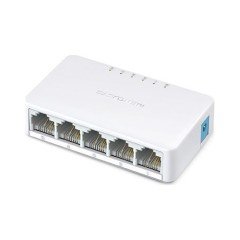 MERCUSYS MS105 SWİTCH 5-PORT İNTERNET SWİTCH 768KB 10/100 MBPS TAK VE KULLAN