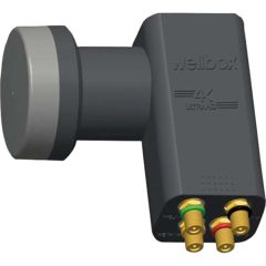 WELLBOX WXL-104QTR LNB  4K FHD FULL HD 4 ÇIKIŞLI QUATTRO 4 ÇIKIŞLI 4'LÜ LNB FULL HD 3D 4K