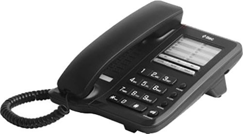 TTEC TK-2900 TELEFON MASAÜSTÜ KABLOLU LED GÖSTERGELİ TELEFON SİYAH