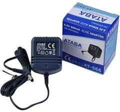 ATABA AT-566 PANASONİC TELSİZ TELEFON ADAPTÖRÜ 8W 500MA 6,5V DC 230V~50HZ AC/DC ADAPTÖR