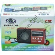 Everton RT-303BT Radyo Müzik Kutusu USB/SD/TF/AUX Mini Wireless Speaker