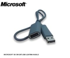 MICROSOFT USB UZATMA KABLO 1 METRE GRİ USB UZATMA KOABLOSU