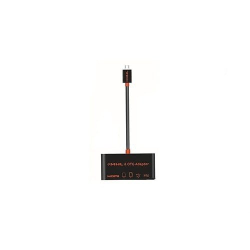 S-link MHL-88 MHL Çevirici Adaptör OTG + Kart Okuyucu Galaxy S3/S4/S5/Note2/3/4