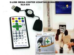 S-LINK SLX-S30 UZAKTAN KUMANDA MEDİA CENTER