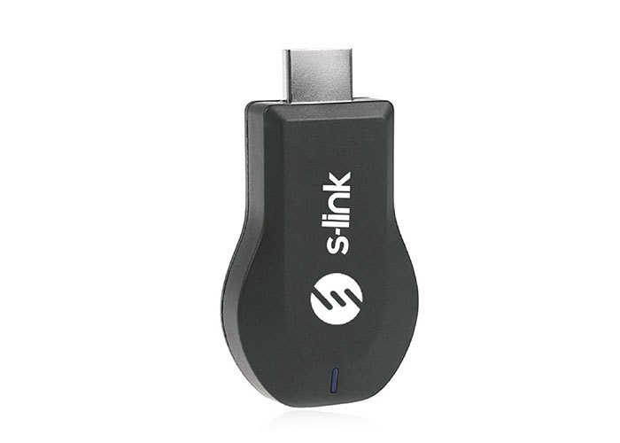 S-LINK SL-W20 GÖRÜNTÜ + SES AKTARICI ANYCAST M4 KABLOSUZ HDMI NOTEBOOK POWER  AKTARICI