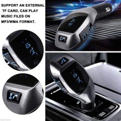 X7 Wireless Car Kit MP3 Çalar/USB/SD Kart/FM Transmitter Araç Kiti