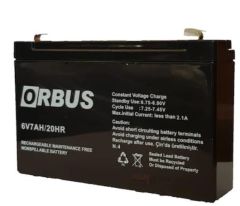 ORBUS KURU AKÜ 6V 7AH/20HR