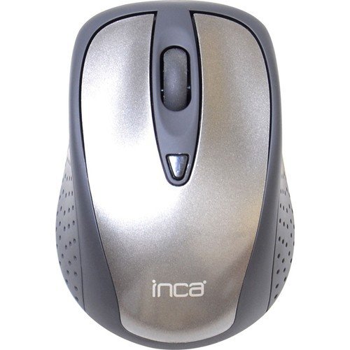 INCA IWM-200R MOUSE KABLOSUZ ERGONOMİK NANO ALICILI TRACK RED SENSÖR GRİ