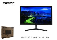 EVEREST M-135 MONİTÖR LED 18,5'' IPS PANEL 5MS 1366x768P 75HZ VGA LED MONİTÖRÜ