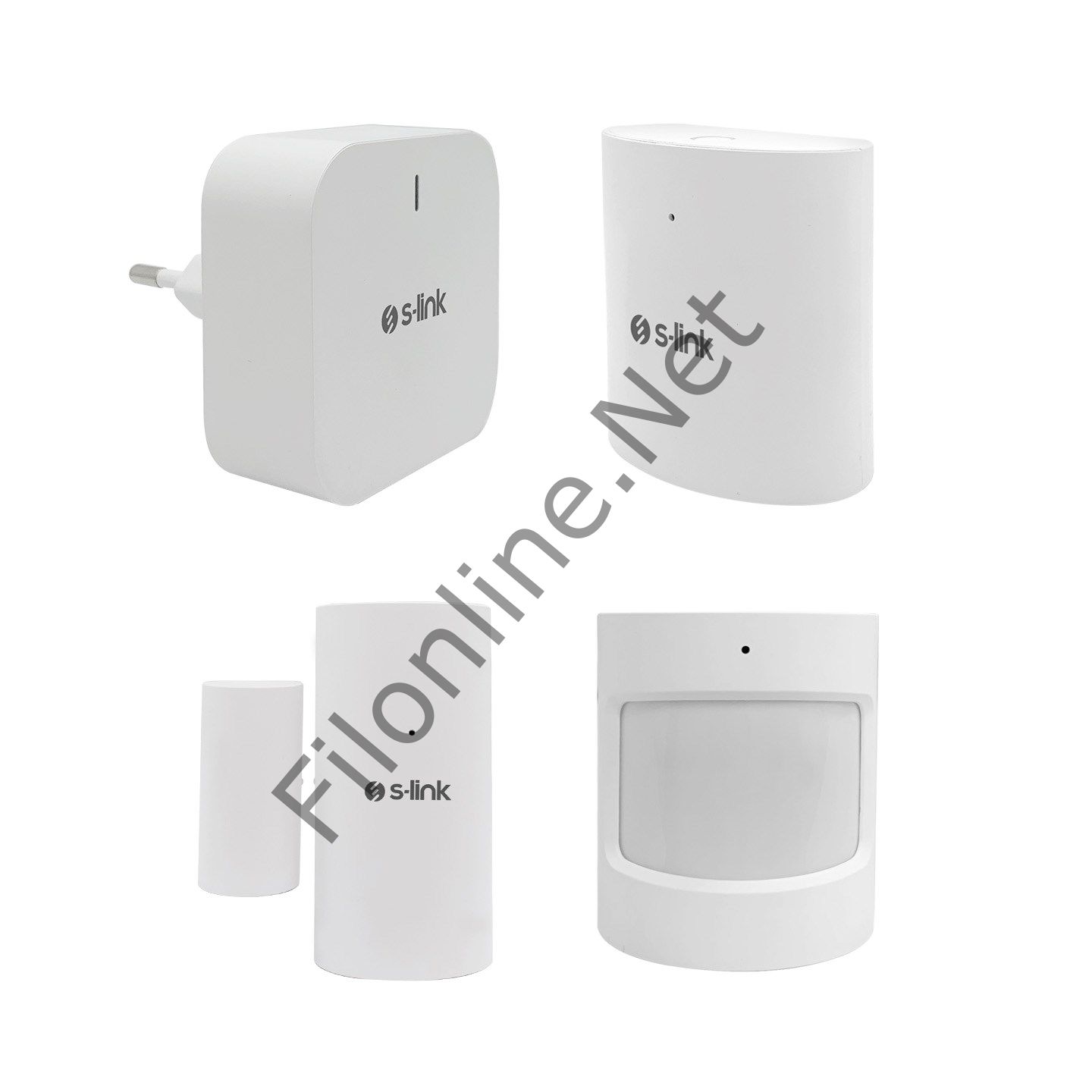 S-LINK SL-ZS01 ZIGBEE SENSÖR SETİ 1 GATEWAY VE 3 PARÇA SENSÖR ZIGBEE TUYA UYUMLU