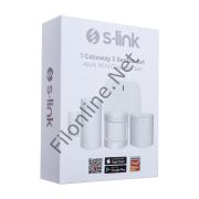 S-LINK SL-ZS01 ZIGBEE SENSÖR SETİ 1 GATEWAY VE 3 PARÇA SENSÖR ZIGBEE TUYA UYUMLU