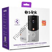 S-LINK SWAPP SL-EG22 1080P HD TF KARTLI KAMERALI AKILLI KAPI ZİLİ TUYA DESTEKLİ