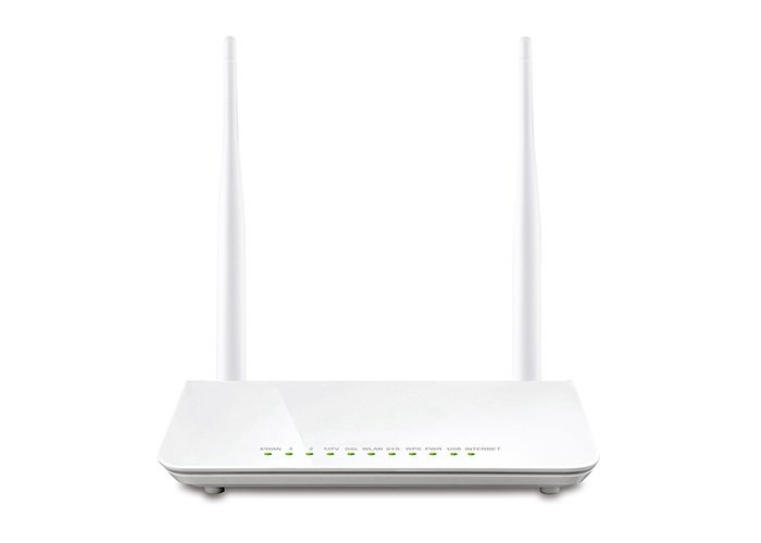 EVEREST SG-1600 MODEM 4 PORT 300MBPS ETHERNET BRIDGE UYUMLU KABLOSUZ 5DBN 2ANT.ADSL MODEM