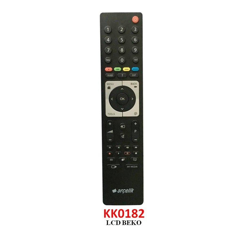 LCD TELEVİZYON KUMANDASI  BEKO LCD TV UZAKTAN TELEVİZYON KUMANDASI KK0182