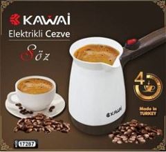 KAWAİ SÖZ KAHVE MAKİNESİ 4 FİNCAN KAHVE KAPASİTELİ  850W ELEKTRİKLİ CEZVE