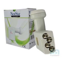 NEXT STAR YE-444 LNB 4 ÇIKIŞLI 0,3DB 950-2150 MHZ'' ÇIKIŞLI MERKEZİ SİSTEM SANTRAL LNB