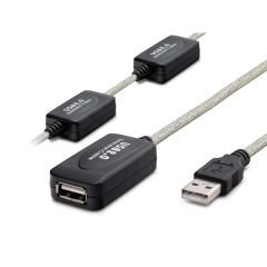 USB UZATMA KABLOSU 15 METRE USB 2.0 UZATMA AKTİF EXTENSİON USB UZATMA KABLOSU HADRON HN4468