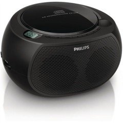 Philips AZ100B FM/CD PORTATİF SOUND MACHİNE (Siyah)