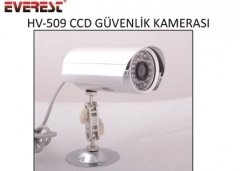 GÜVENLİK KAMERASI CCD SENSÖR 420TVL 30 LEDLİ GÜVENLİK KAMERASI EVEREST HV-509