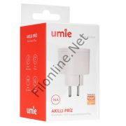 UMIE UM-EU02A 16 AMPER ENERJİ İZLEME BLUETOOTH+WIFI TUYA DESTEKLİ AKILLI PRİZ