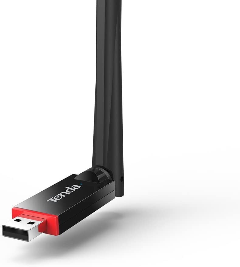 USB ADAPTÖR 300 MBPS 1*6 DBI HARİCİ ANTEN KABLOSUZ USB AĞ ADAPTÖRÜ TENDA U6