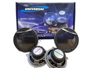 13CM KOMPANENT SET OTO HOPARLÖR 5.25'' TWETEER-SES FİLTRELİ HOPARLÖR 2'Lİ TAKIM  300W UNIVERSAL UC520