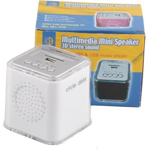 SPEAKER SD/MMC CARD & USB MİNİ ŞARJLI PORTATİF SPEAKER CIRCLE DATA PS620