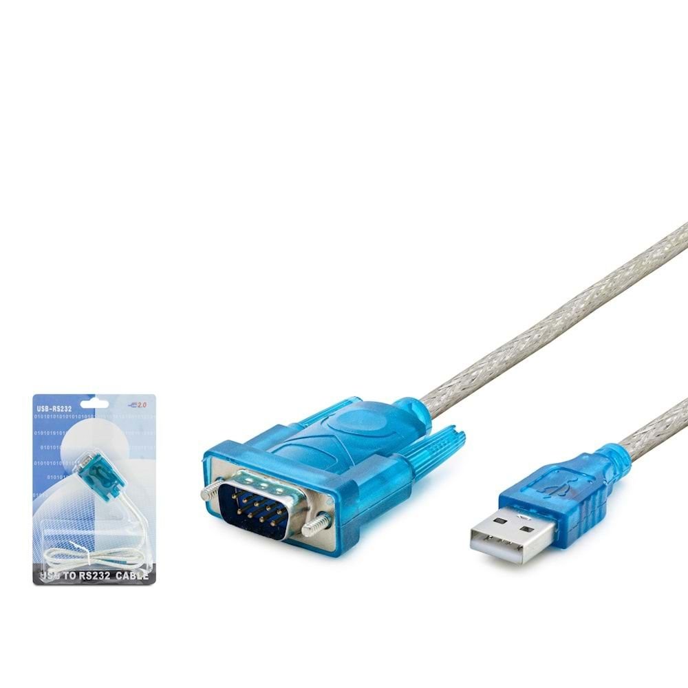 HADRON HN4360 RS232 USB ÇEVİRİCİ  USB TO RS232 KABLO