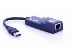 ETHERNET ÇEVİRİCİ USB 3.0 TO RJ45 10/100/1000 MBPS GİGABİT ETHERNET ÇEVİRİCİ S-LINK SL-U603