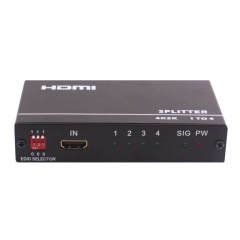 S-LINE FHD1/4 SPLITTER 1080P FULL HD UNIVERSAL 2/4 PORT HDMI ÇOKLAYICI HDCP/DTS UYUMLU HDMI SPLITTER