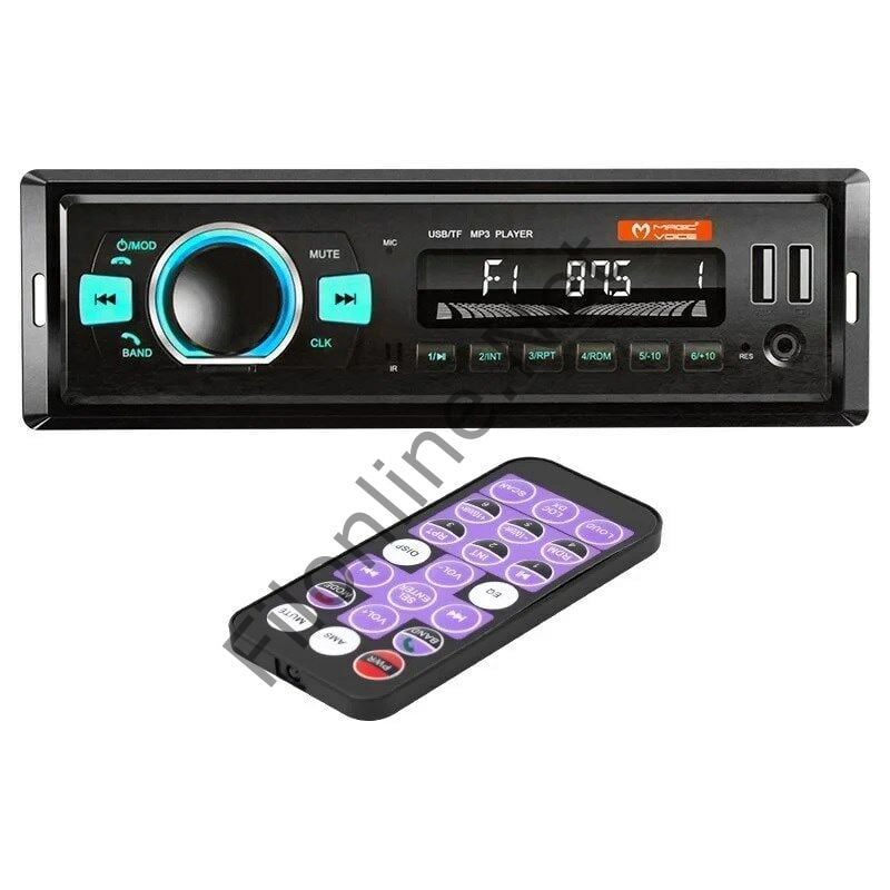 MAGICVOICE MV-5416 USB-SD-FM-AUX-BLUETOOTH MEKANİKSİZ OTO TEYP