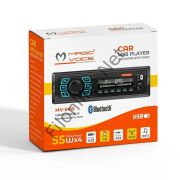 MAGICVOICE MV-5415 USB-SD-FM-AUX-BLUETOOTH MEKANİKSİZ OTO TEYP