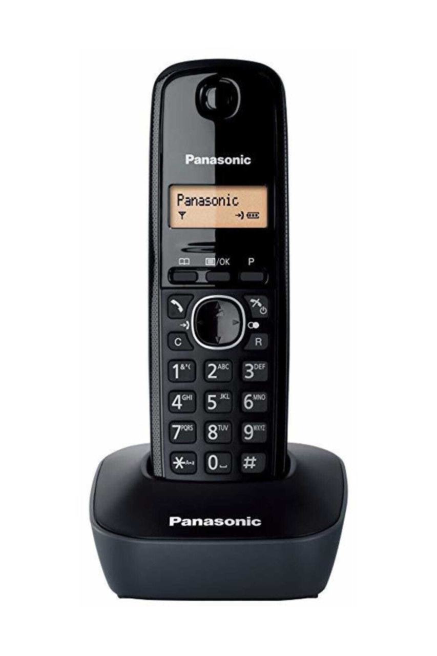 TELEFON TELSİZ 50 KİŞİ HAFIZALI 1.25'' SİYAH DECT TELSİZ TELEFON PANASONIC KX TG1611