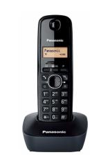 TELEFON TELSİZ 50 KİŞİ HAFIZALI 1.25'' SİYAH DECT TELSİZ TELEFON PANASONIC KX TG1611