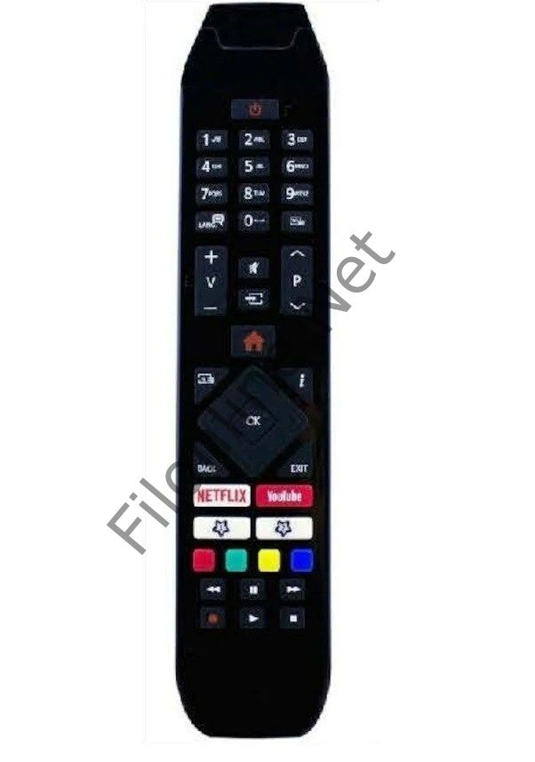 TELEVİZYON KUMANDASI VESTEL RC A3 43141 NETFLIX- YOUTUBE TUŞLU LCD LED TV KUMANDASI