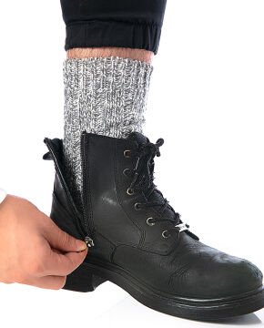 Erkek Kışlık Çorap 2'li Muline Füme Renk